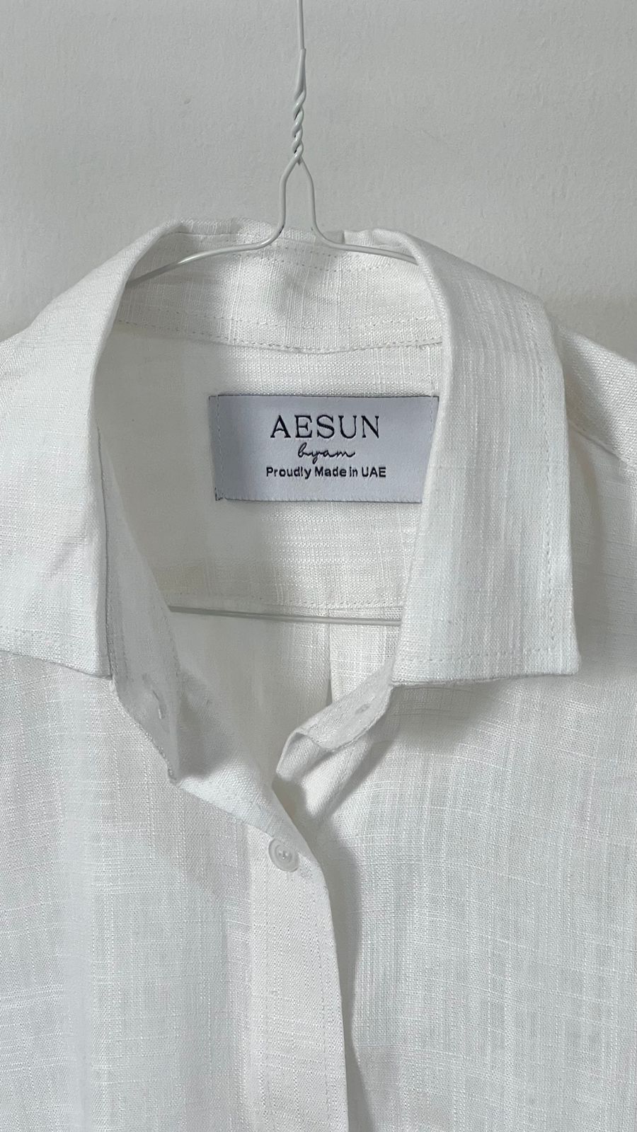 Shirt with side slit
