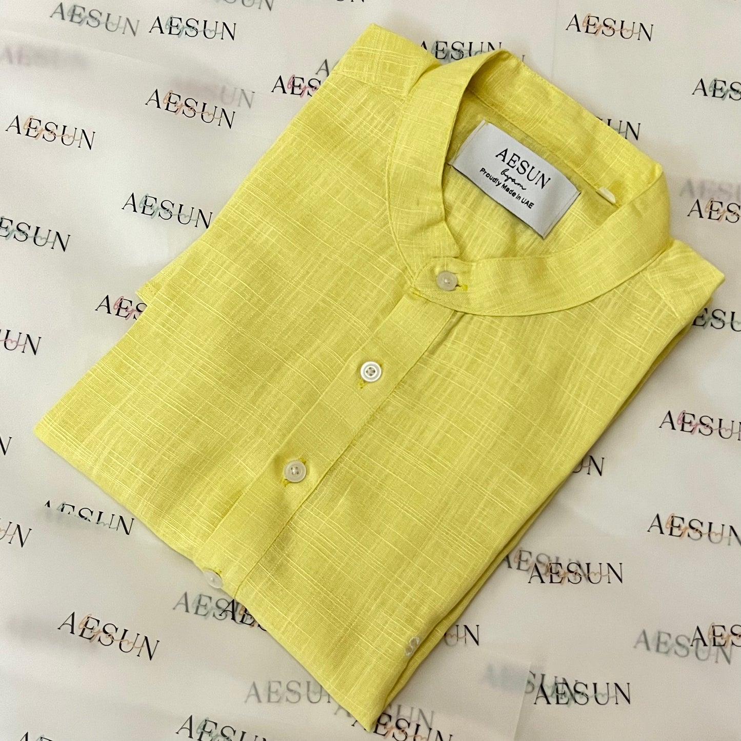 T-shirt Chinese collar