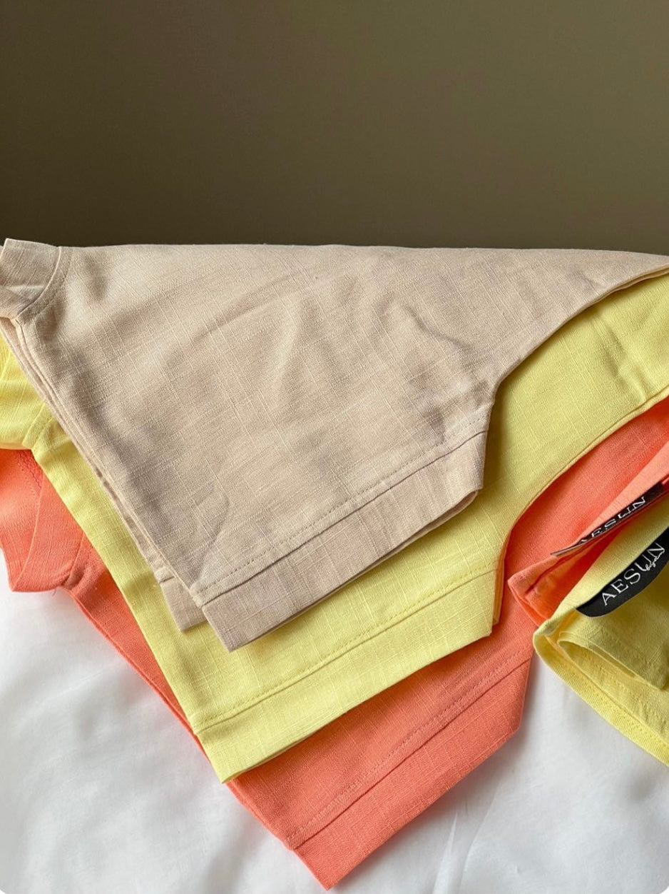 Travel Set ( Long dress, T-Shirt, Loose pants )