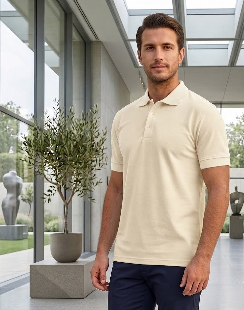 Men's V-Neck Polo shirt