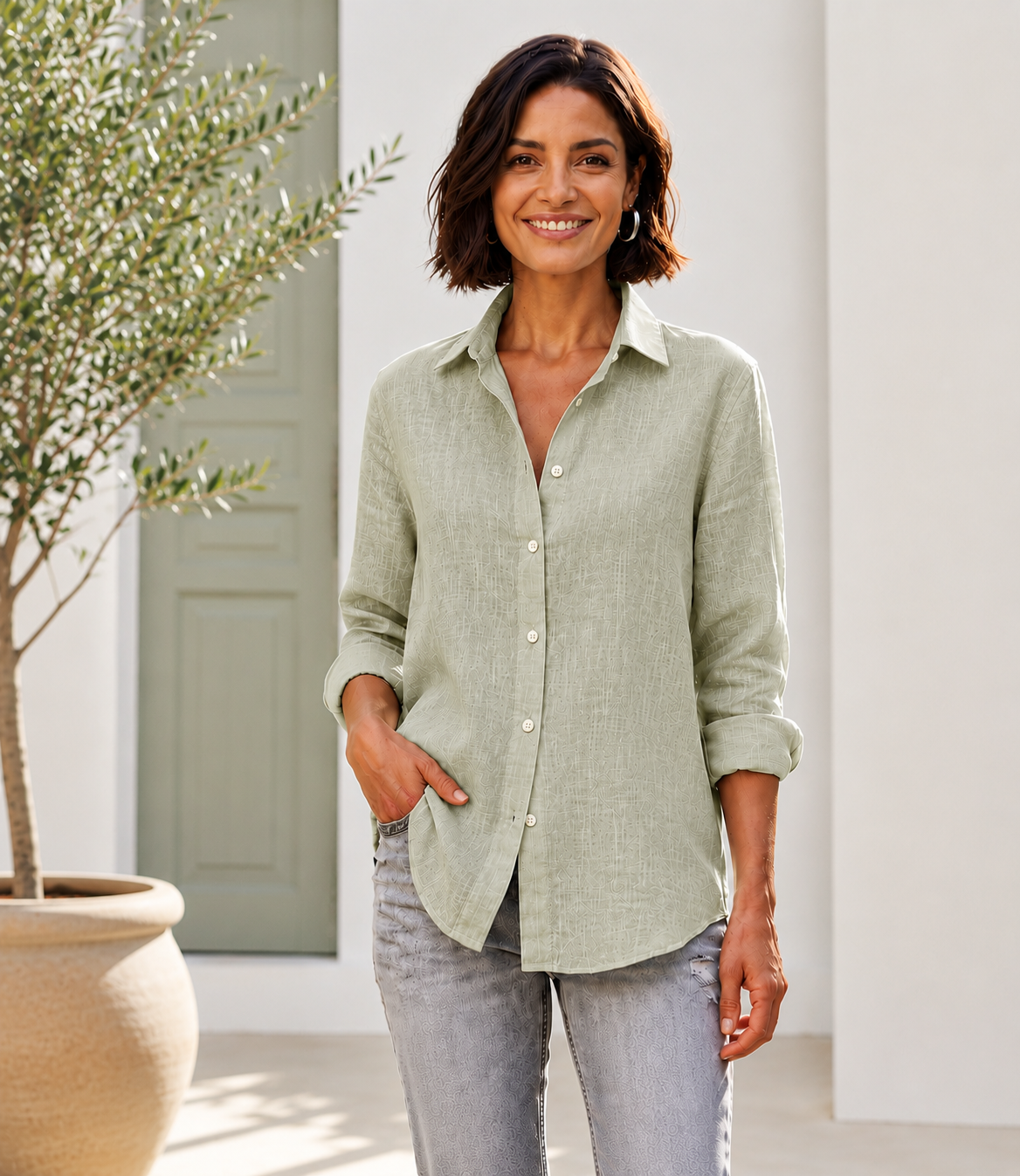Women's Everyday Linen Shirt