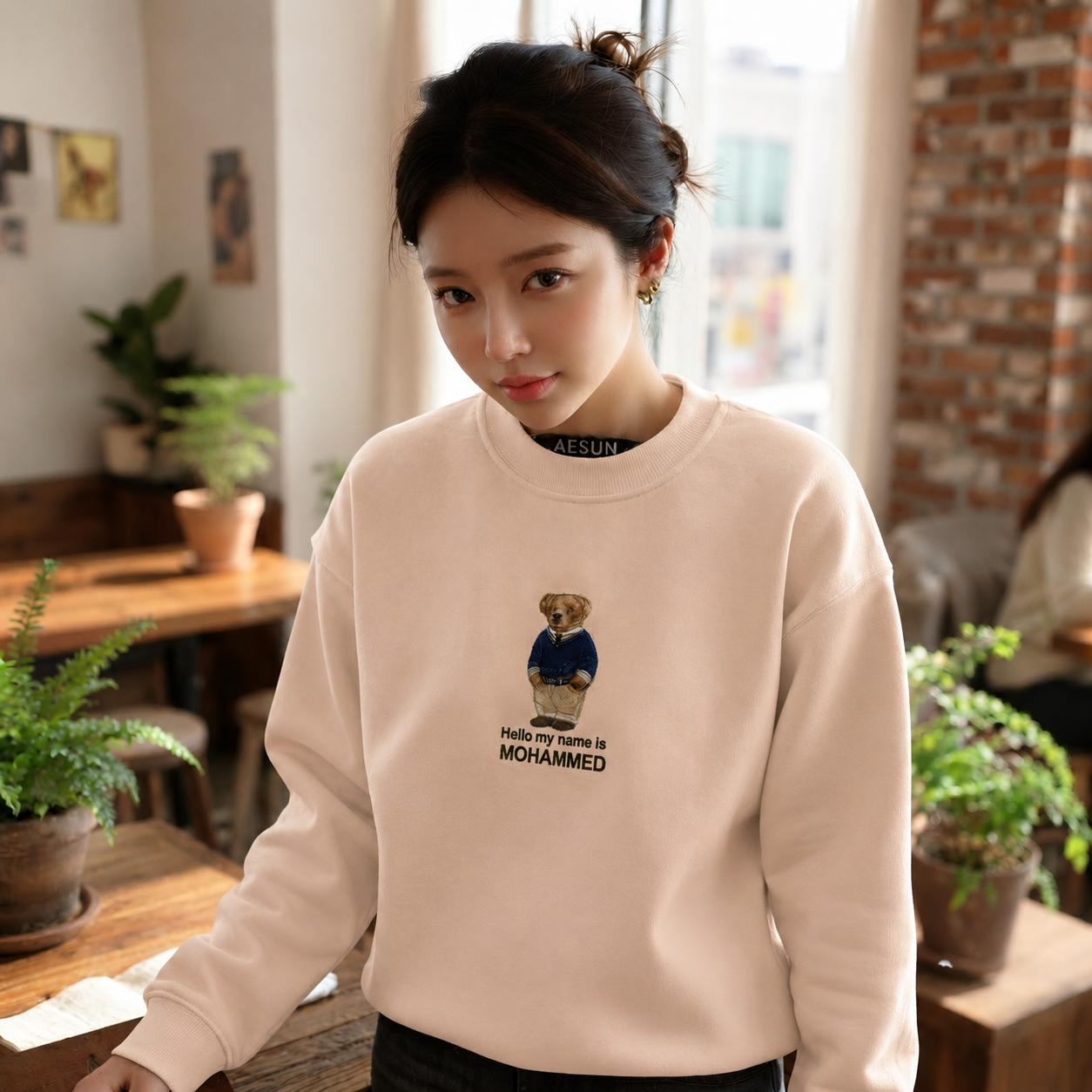 Bear Graphic Sweatshirt