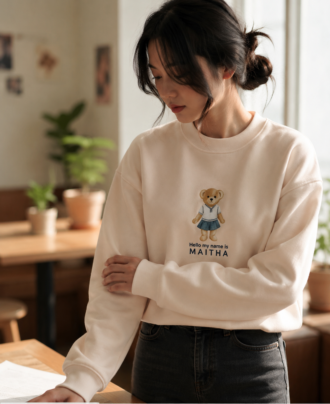 Women's Teddy Bear Sweatshirt