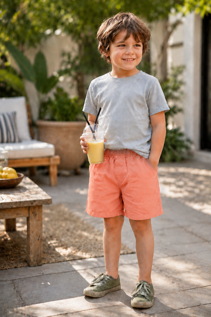 Kids Premium Linen Shorts