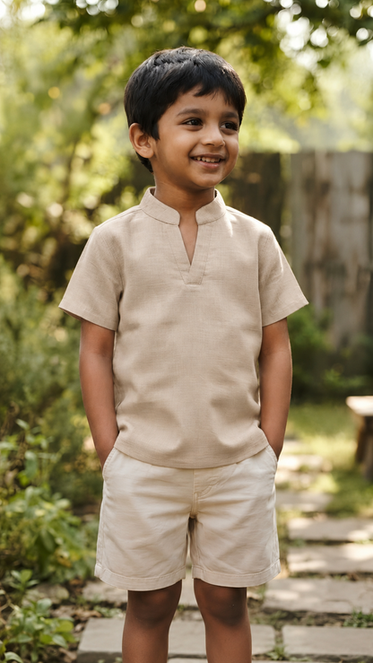 Kids Premium V-Neck Shirt