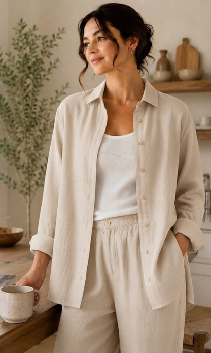 Women's Side Slit Shirt