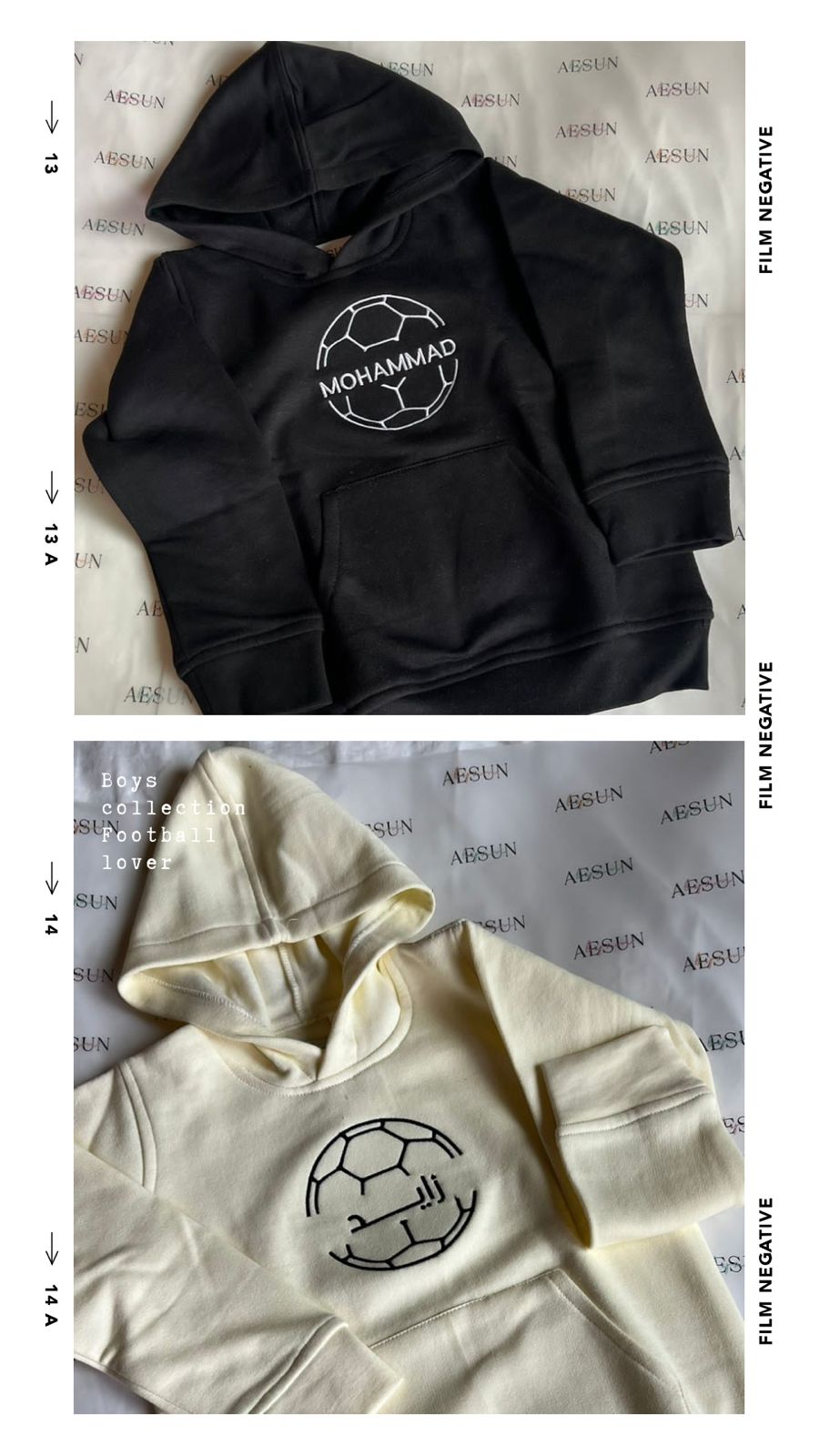 “Football” Boys Hoodie