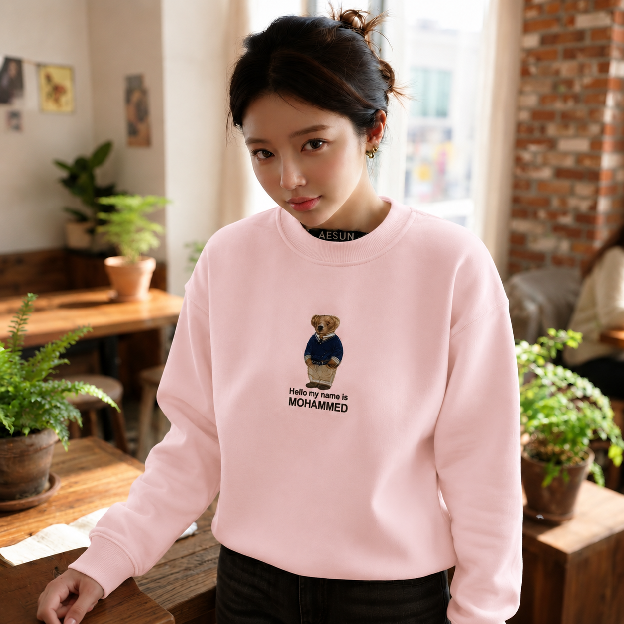 Bear Graphic Sweatshirt