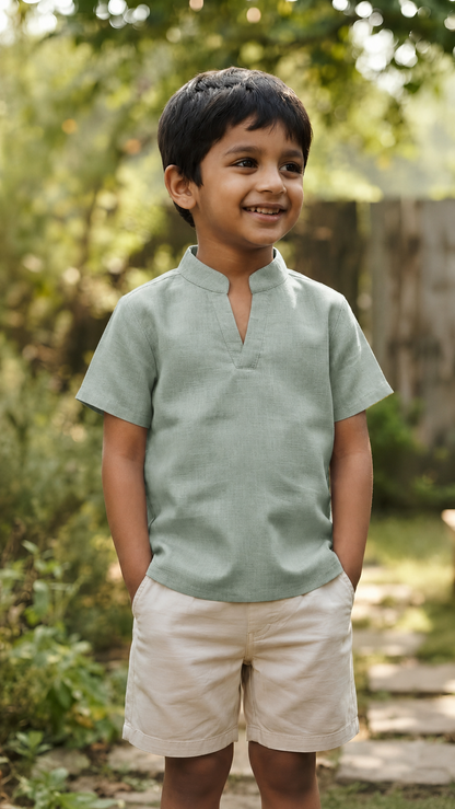 Kids Premium V-Neck Shirt