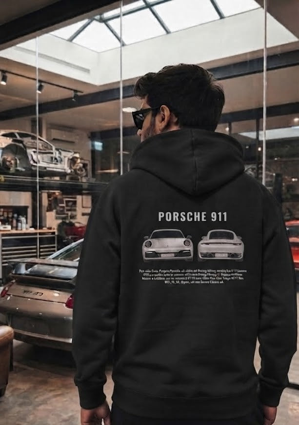 Porsche 911 Hoodie - Adults