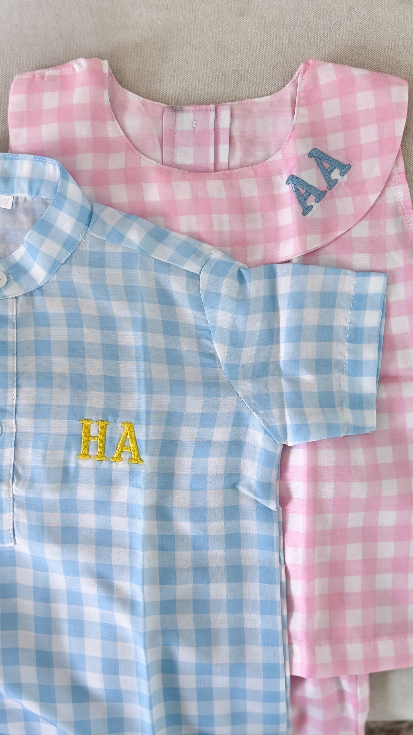 Gingham Set