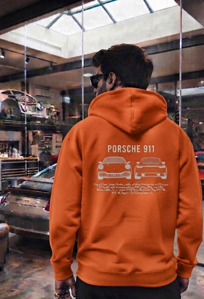 Porsche 911 Hoodie - Adults