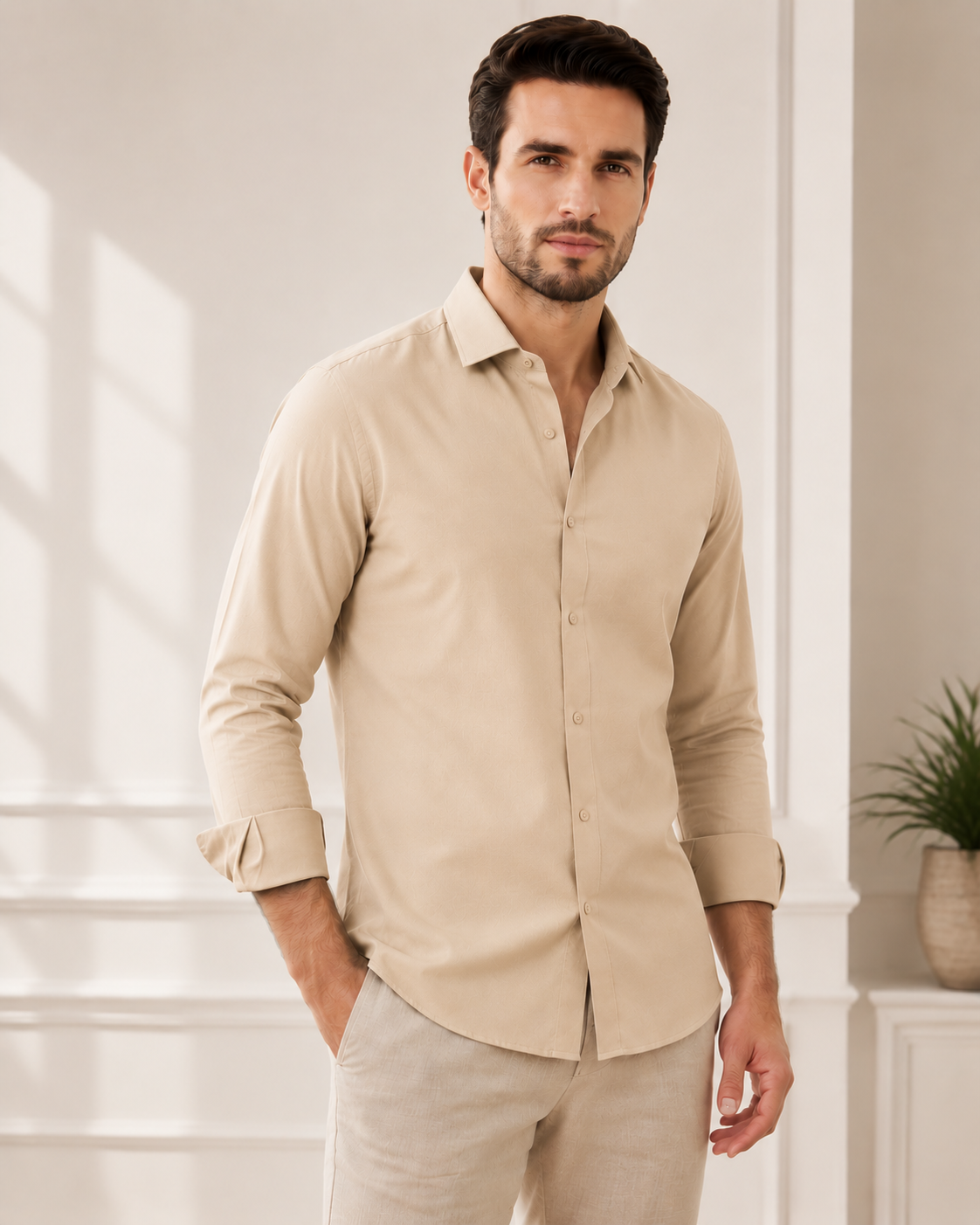 Mens Long Sleeve Shirt