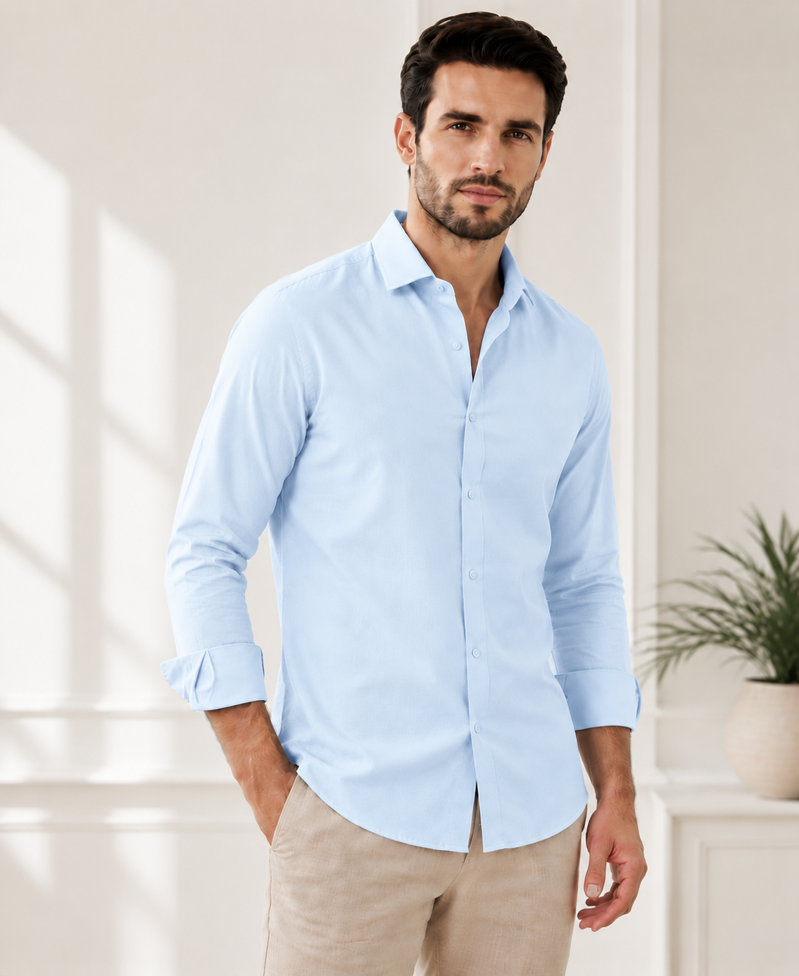 Mens Long Sleeve Shirt