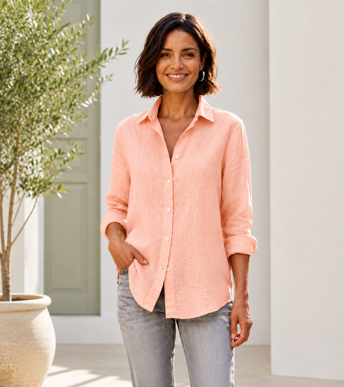 Women's Everyday Linen Shirt