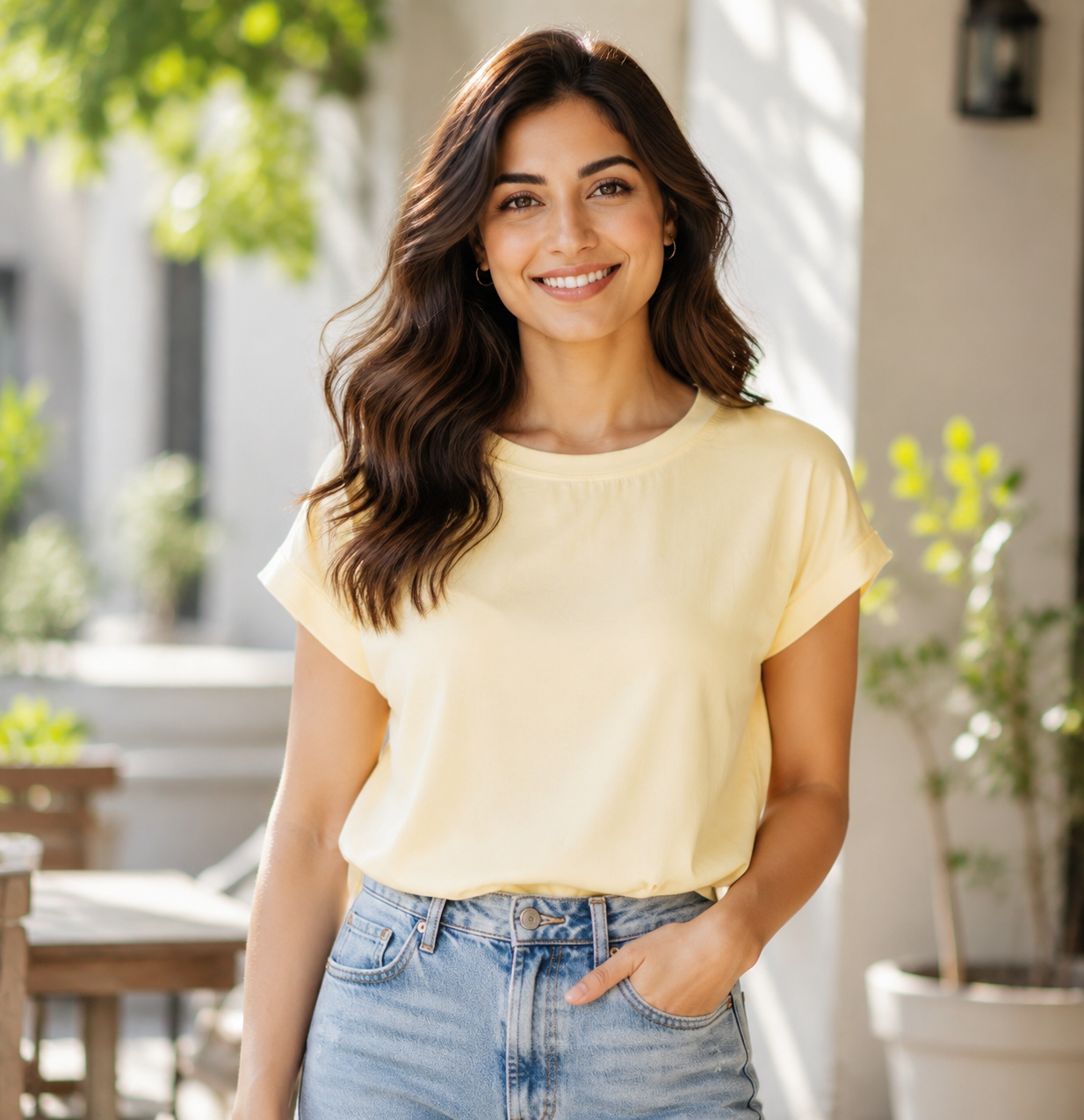 Women's Casual Round Neck T-Shirt