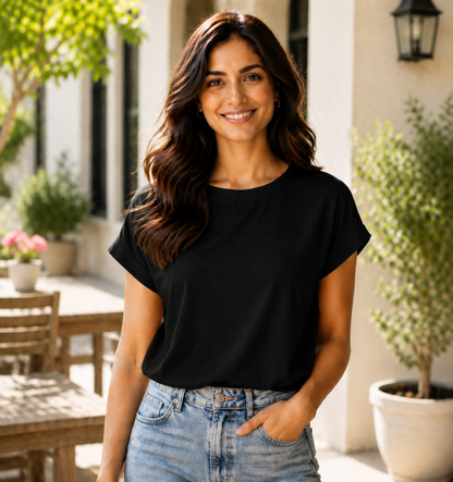 Women's Casual Round Neck T-Shirt