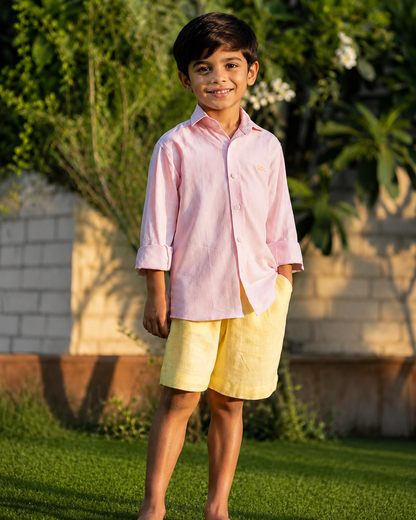 Kids Classic Linen Shirt