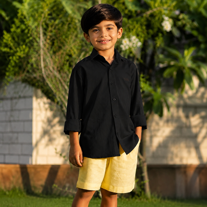Kids Classic Linen Shirt