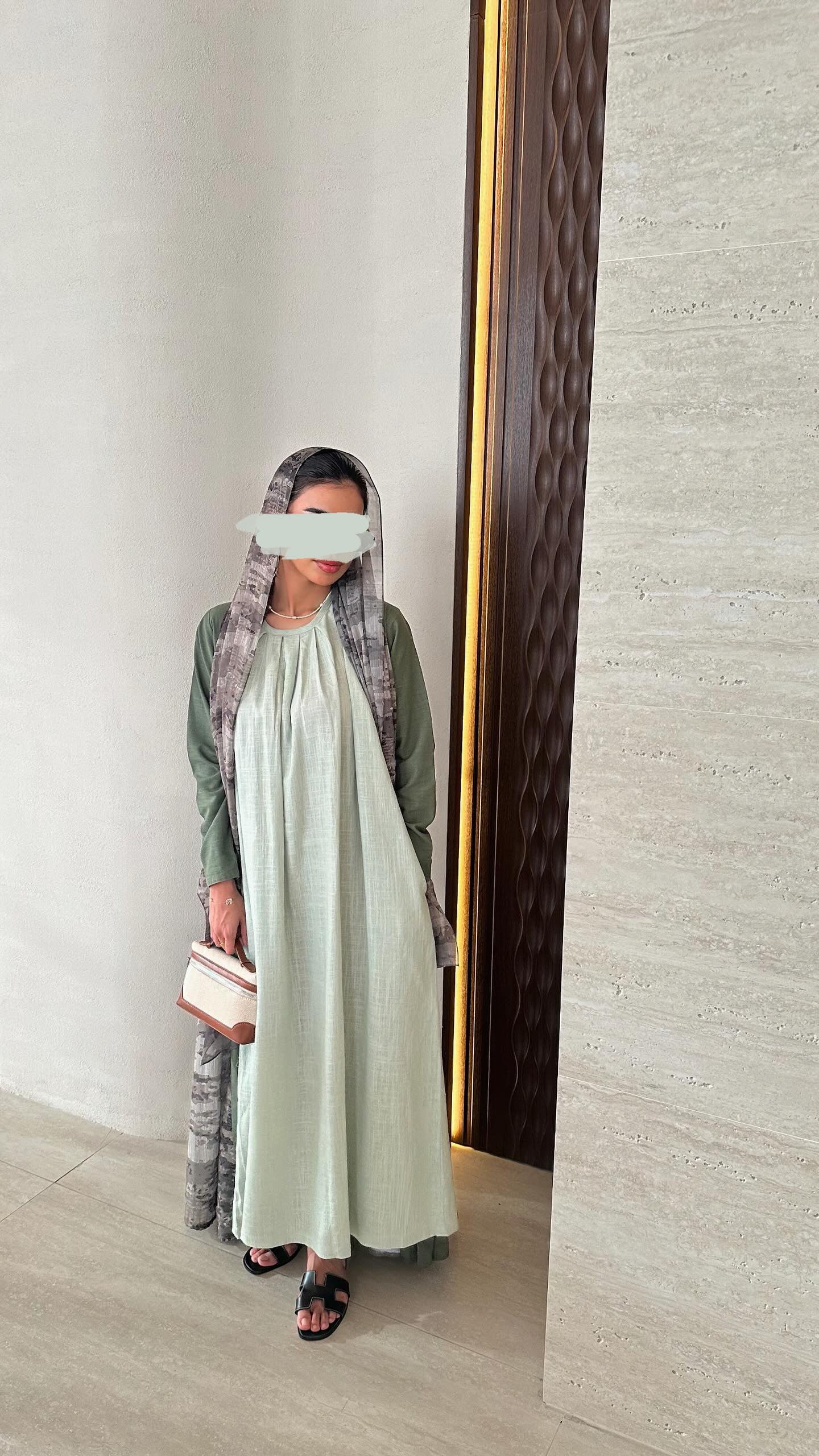 Under abaya dress 👗