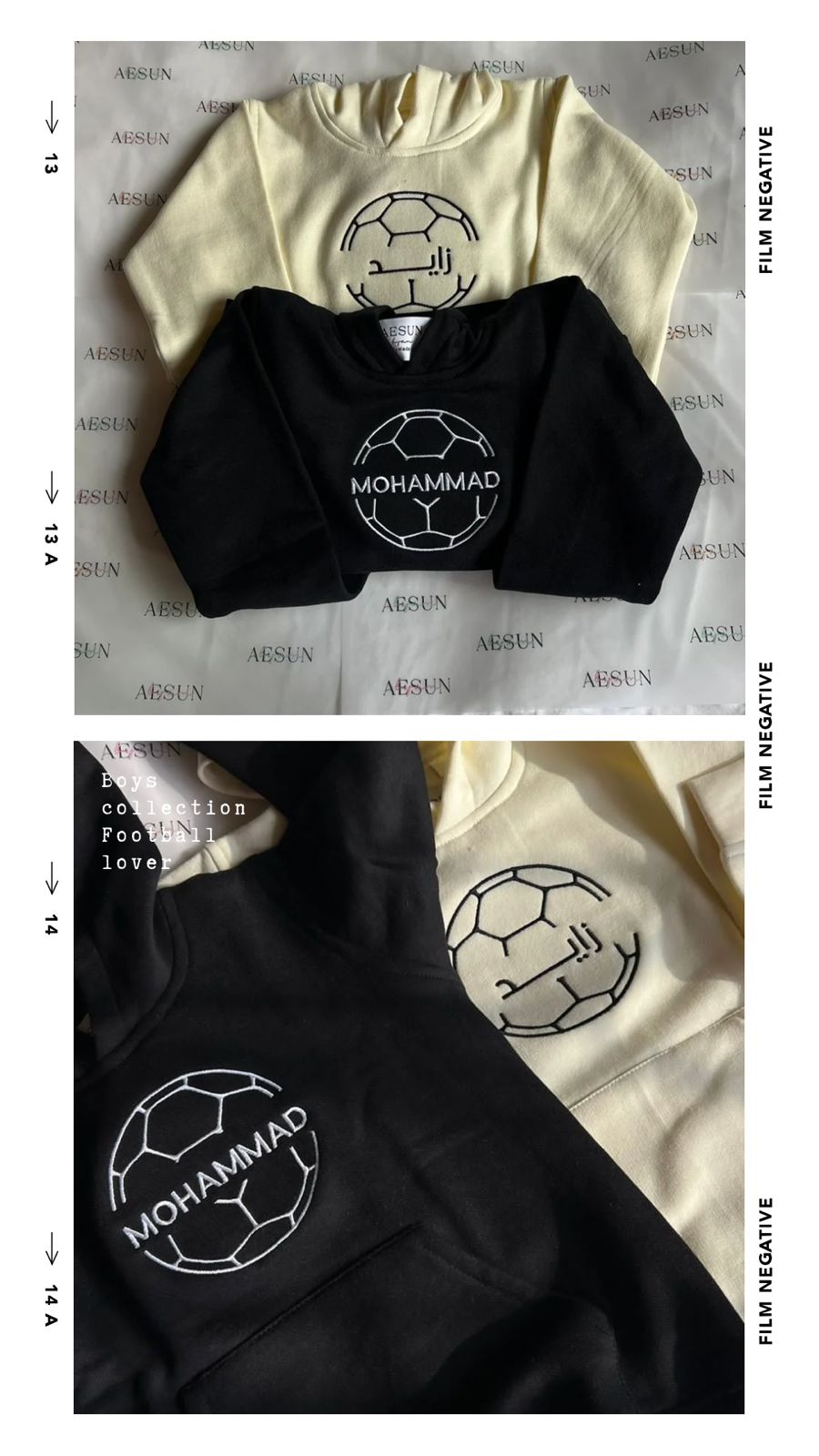 “Football” Boys Hoodie