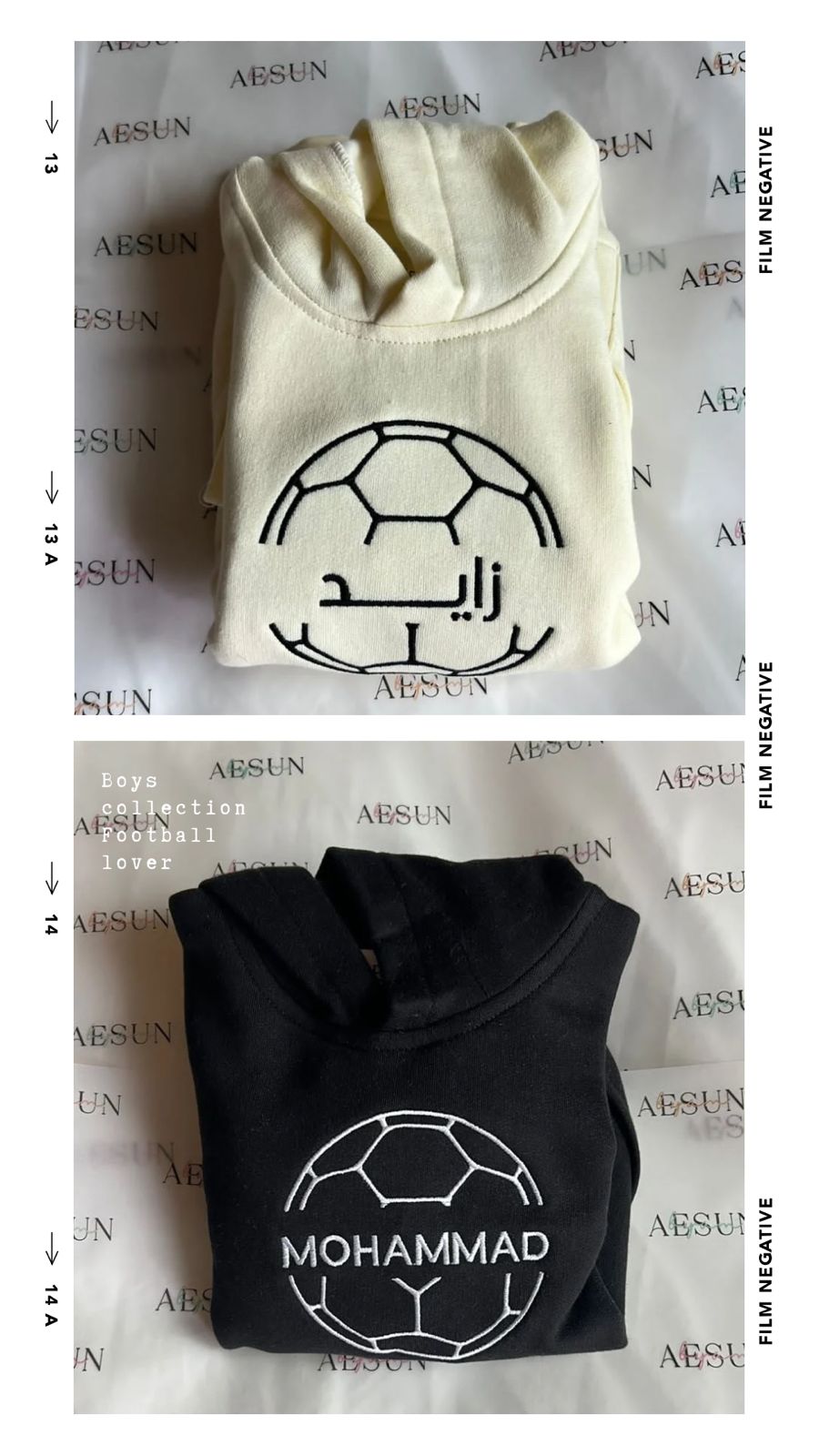 “Football” Boys Hoodie