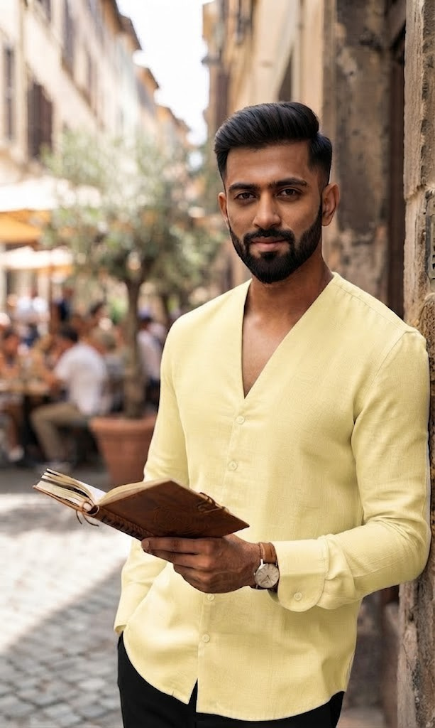 Men's Linen Shirt