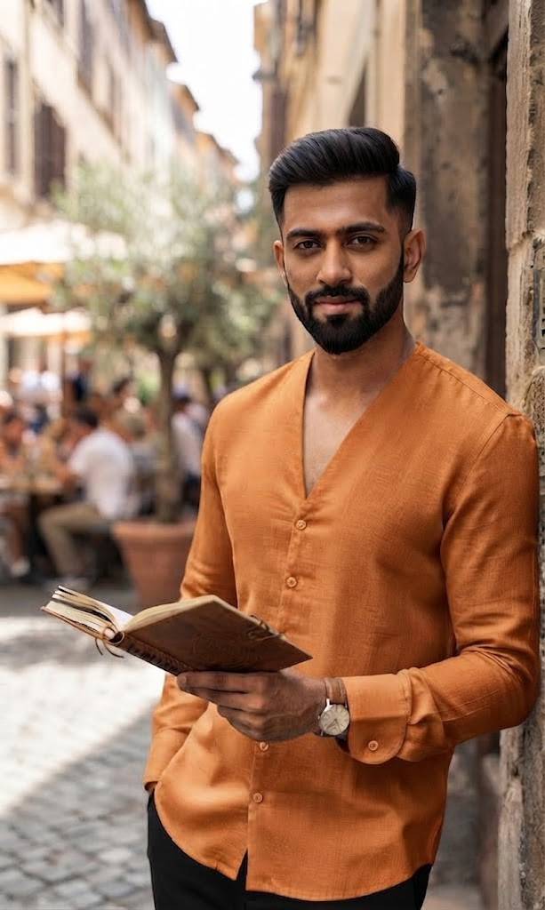 Men's Linen Shirt