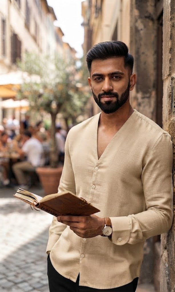 Men's Linen Shirt