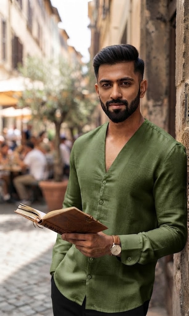 Men's Linen Shirt