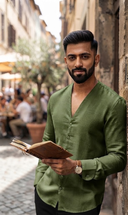 Men's Linen Shirt