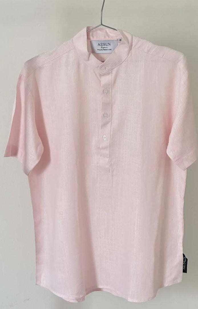 T-shirt Chinese collar