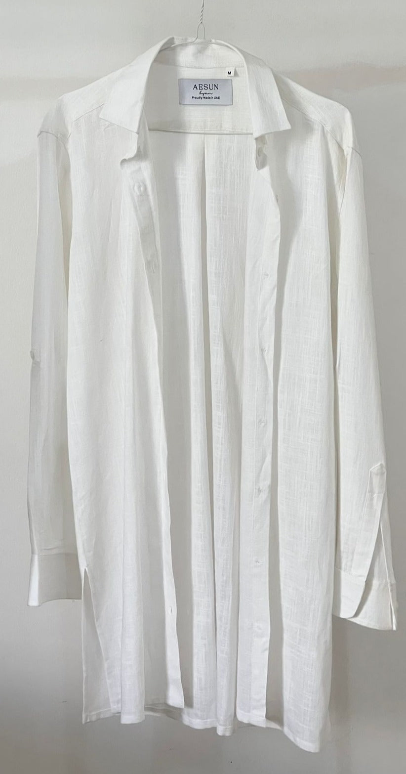 Shirt with side slit
