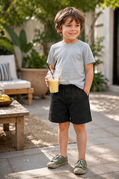 Kids Premium Linen Shorts