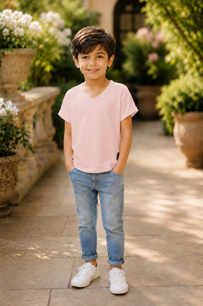 Girls Essential V-Neck Tee