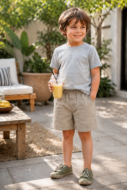 Kids Premium Linen Shorts