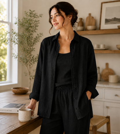 Women's Side Slit Shirt