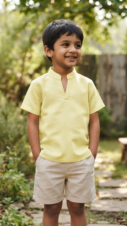Kids Premium V-Neck Shirt