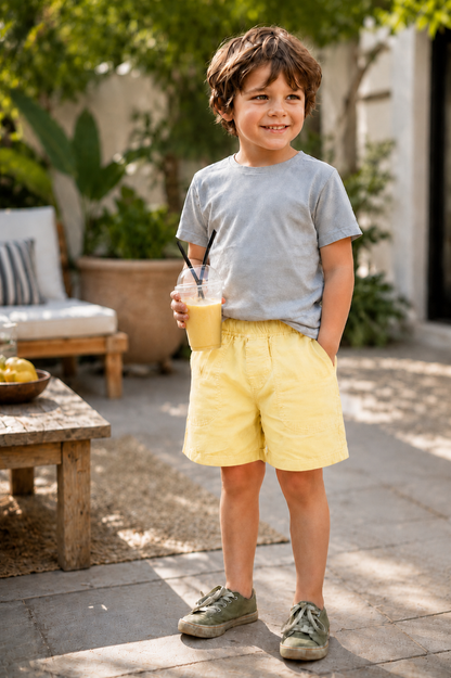 Kids Premium Linen Shorts