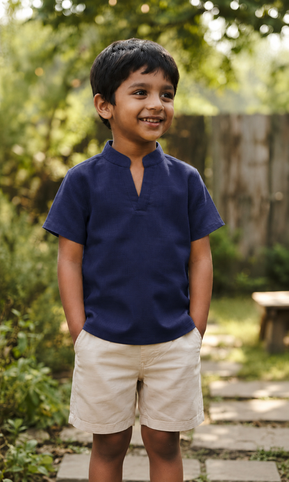 Kids Premium V-Neck Shirt