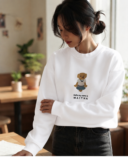 Women's Teddy Bear Sweatshirt