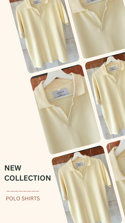Kid's V-Neck Polo shirt