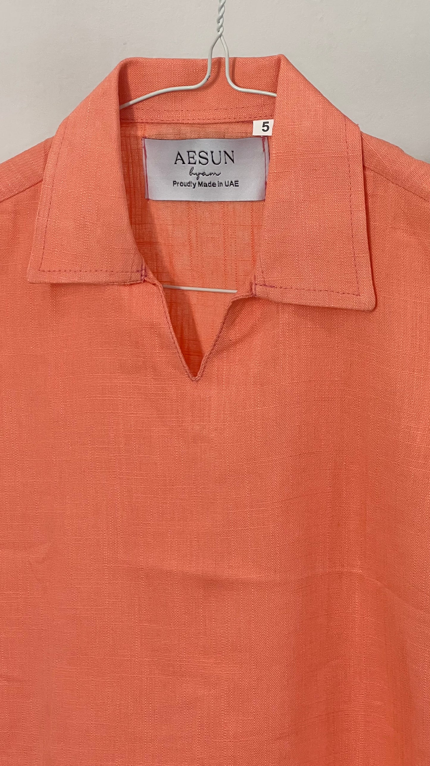 Kids V-Neck with collar T-shirt