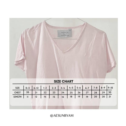 Girls Essential V-Neck Tee