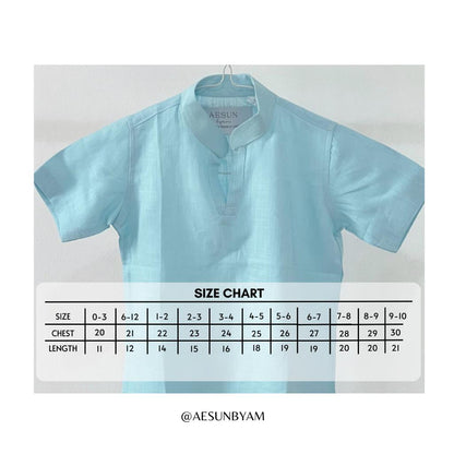 Kids Linen Kurta Shirt