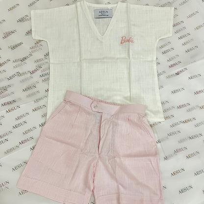 Barbie Tshirt & Shorts