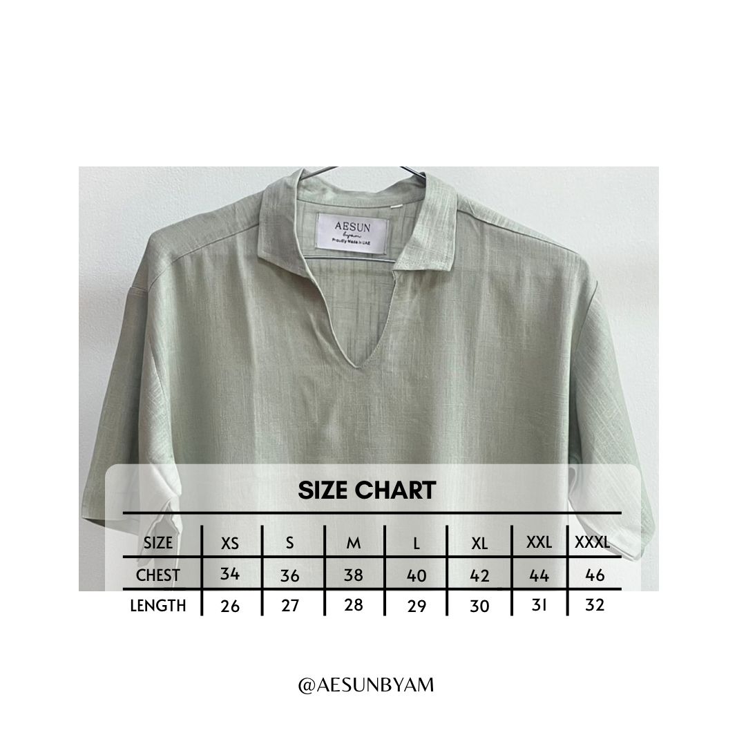 V-Neck with Collar T-Shirt