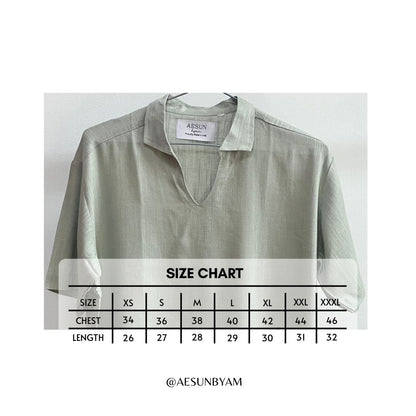 Men's Collared V-Neck T-Shirt