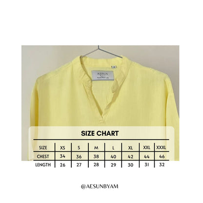 Men's Band Collar T-Shirt