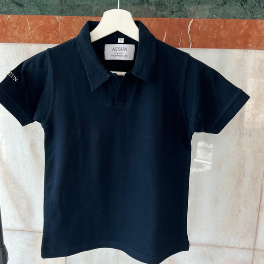 Kid's V-Neck Polo shirt